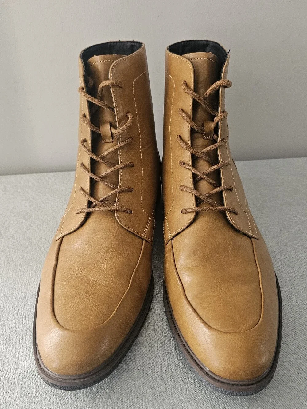 NWOB ALFANI Oliver Lace Up Mens Boots